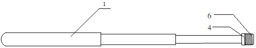 Gap detection tool special for airplanes and using method