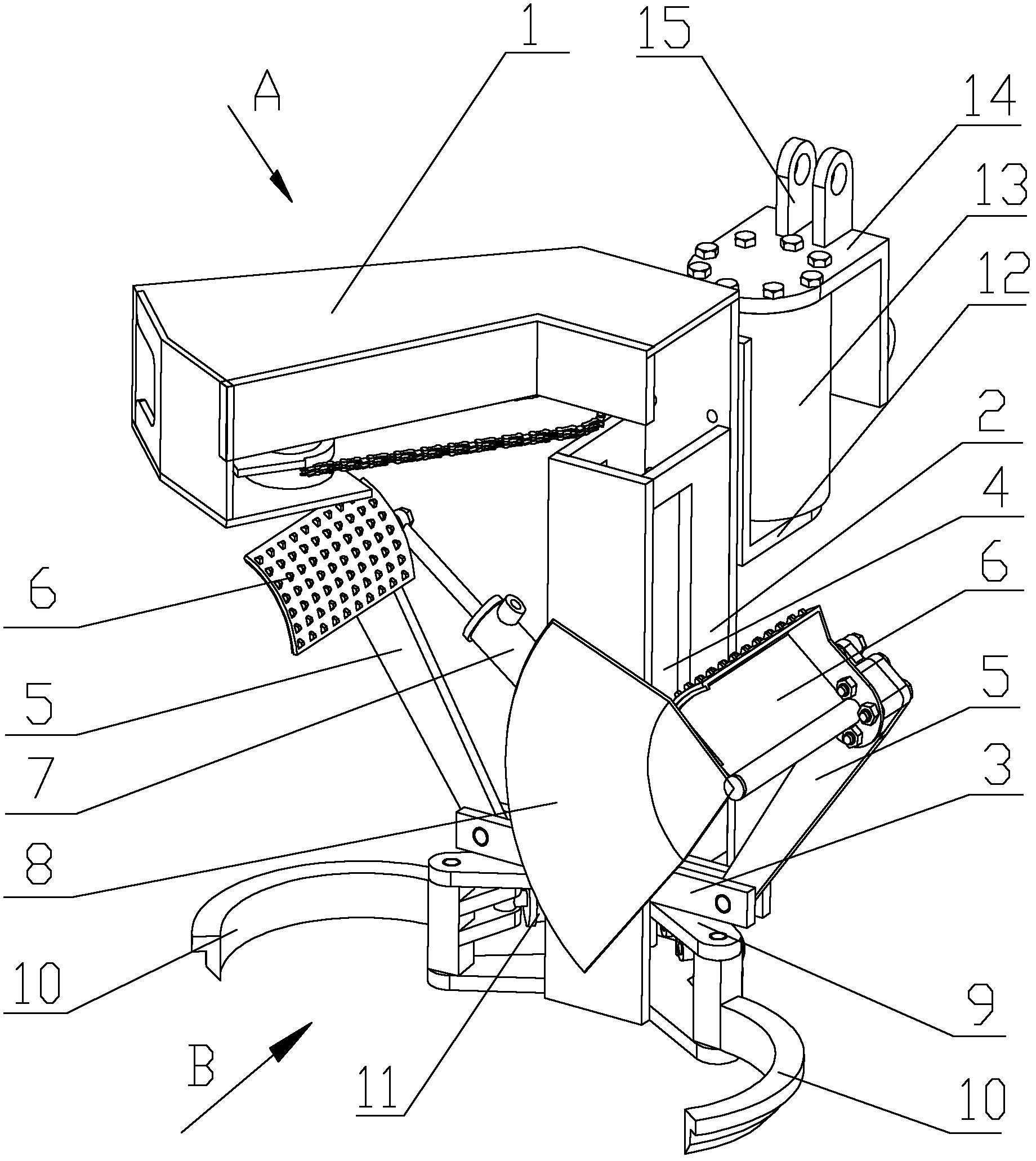 Fruit picking execution device