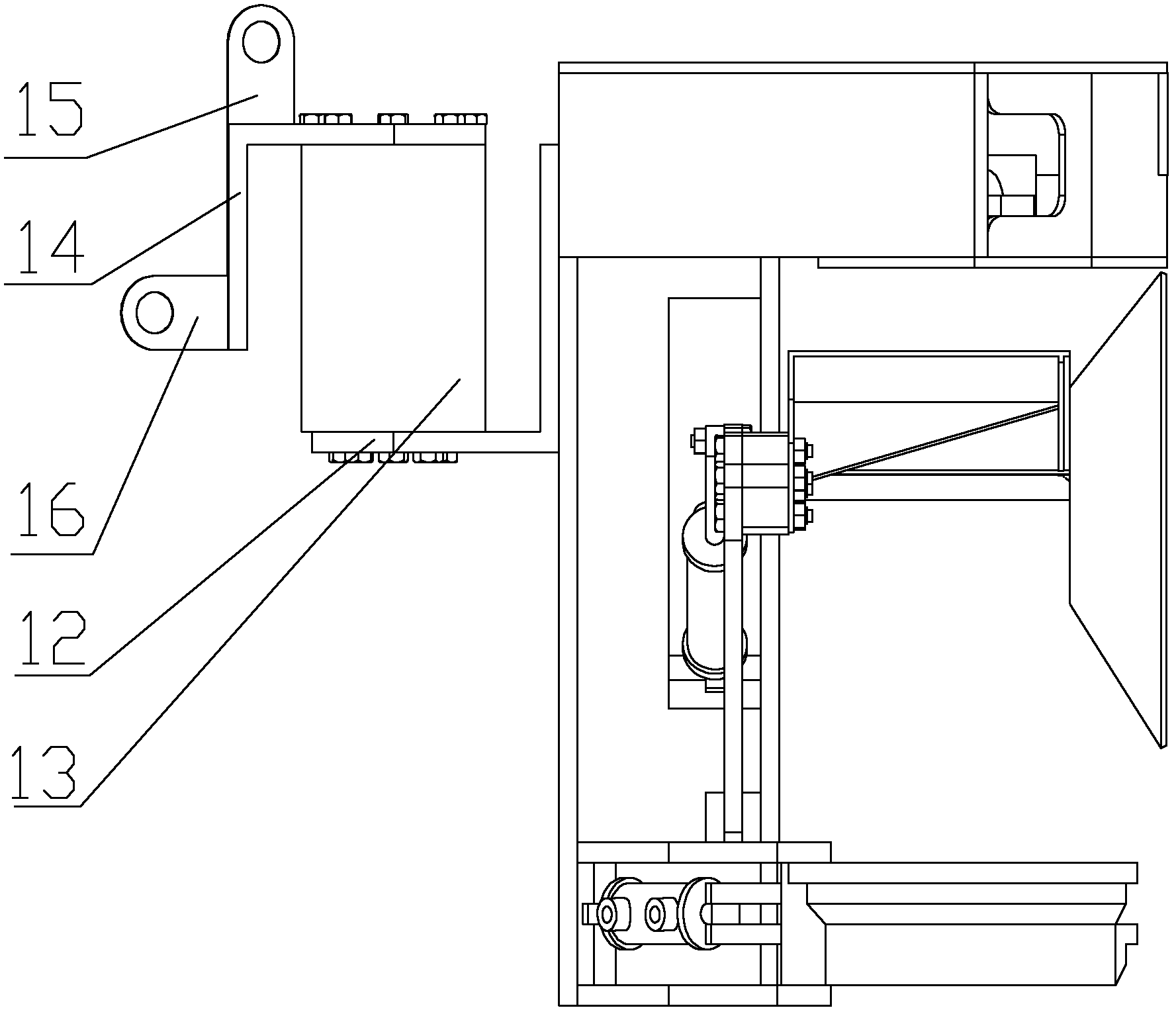 Fruit picking execution device