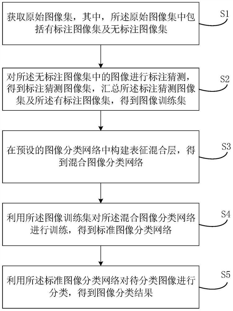 Image classification method and device, electronic equipment and storage medium