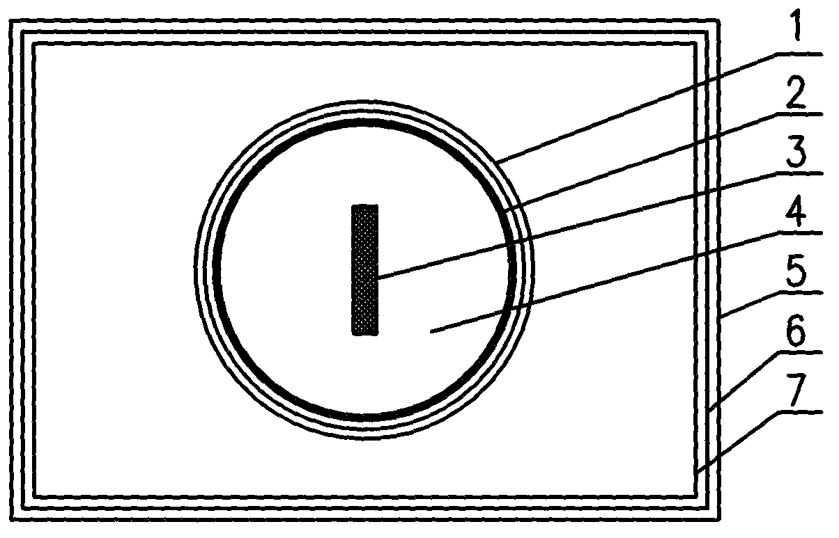 Corrosion sample inlaying method