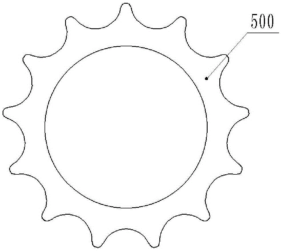 Large-scale sprocket tooth-form automatic measurement device based on machine vision