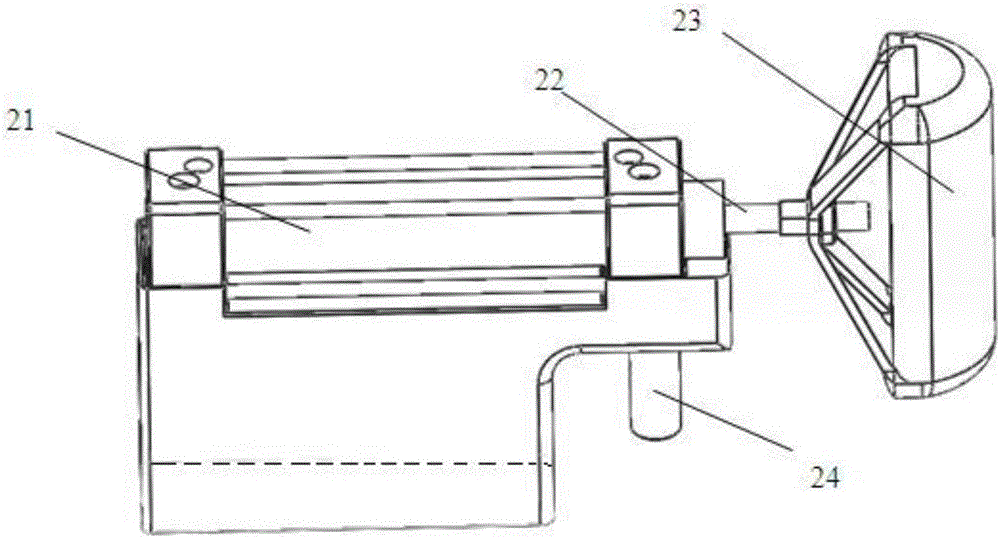 Auxiliary pressing equipment for ankle joint scanning