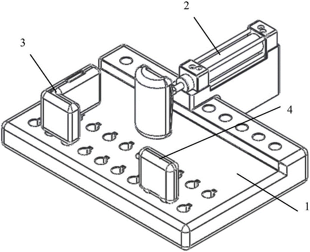 Auxiliary pressing equipment for ankle joint scanning