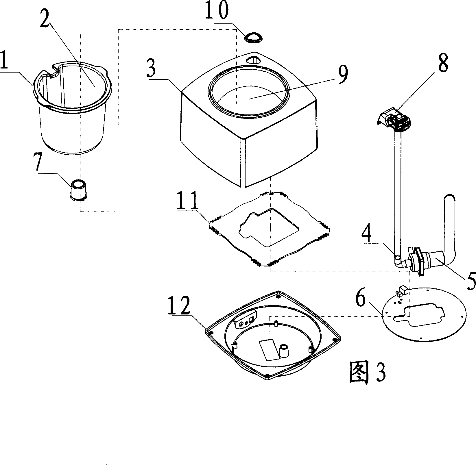 Flower pot with automatic watering function