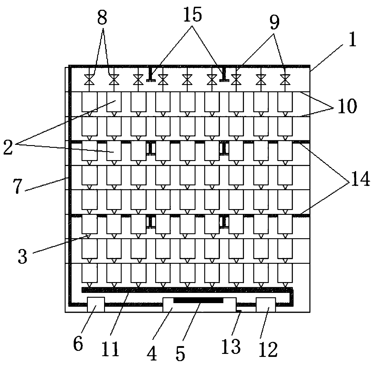 Chinese herbal medicine plant cultivation system and device with hyperlipidemia prevention and treatment effect