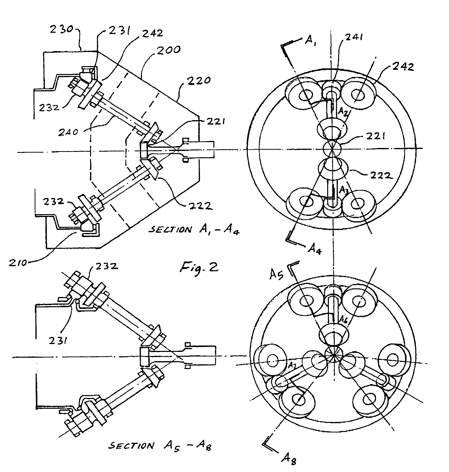 Lightweight reduction gearbox