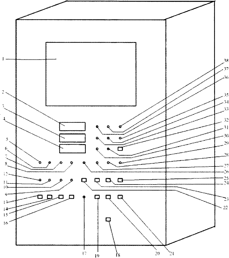 Self-compensated dual-circuit conductivity detection monitor with symmetrical leads