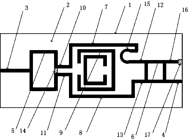 A compound microwave sensor and a method for measuring the dielectric constant of a measured object