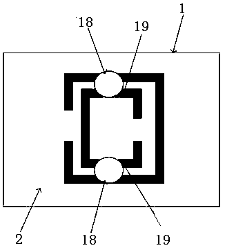 A compound microwave sensor and a method for measuring the dielectric constant of a measured object