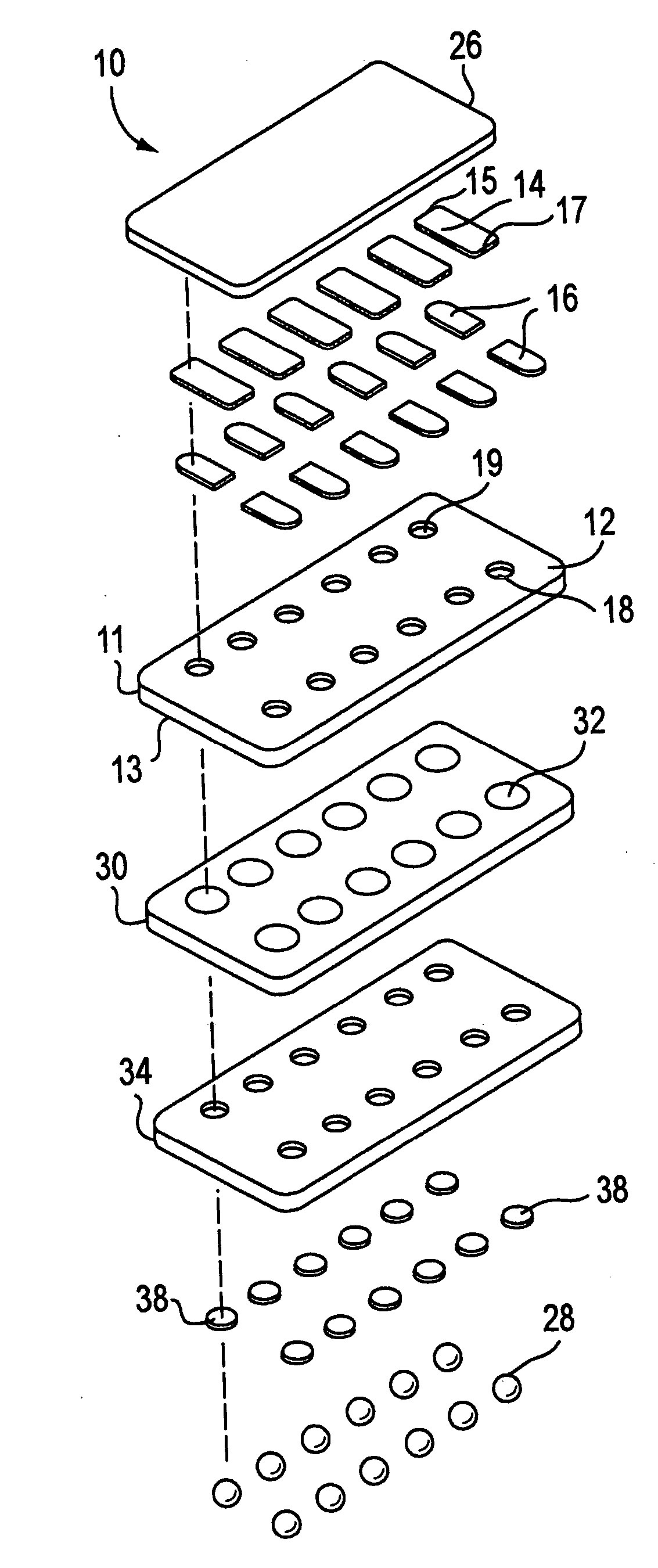 Ball grid array resistor network having a ground plane