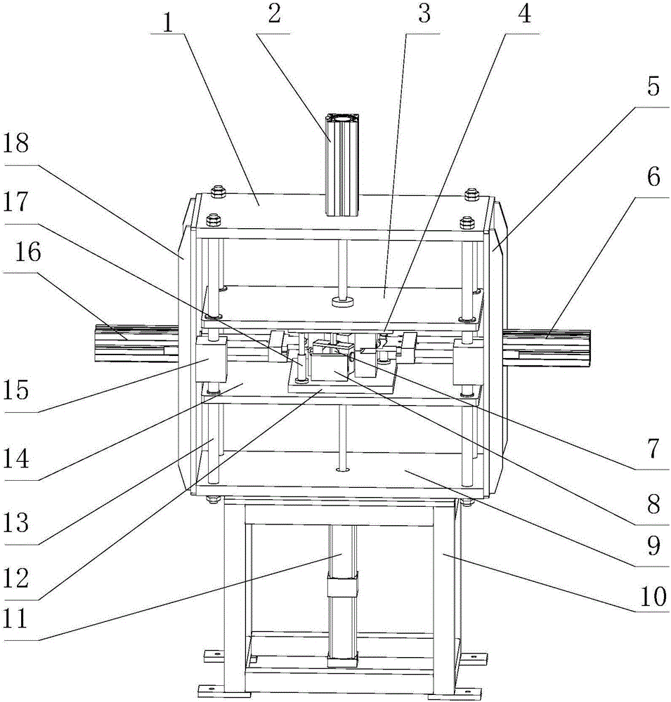 Full-automatic seam buckling device