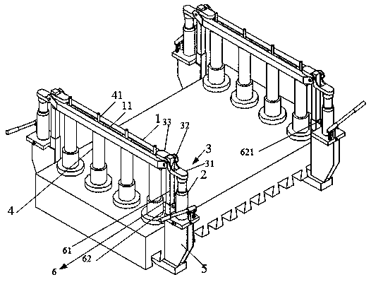 Pressure testing device and method of cooling wall of blast furnace