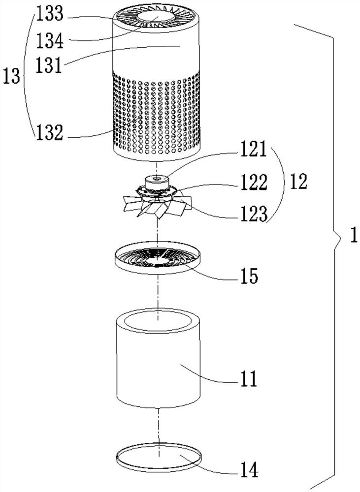 Air humidification purifier