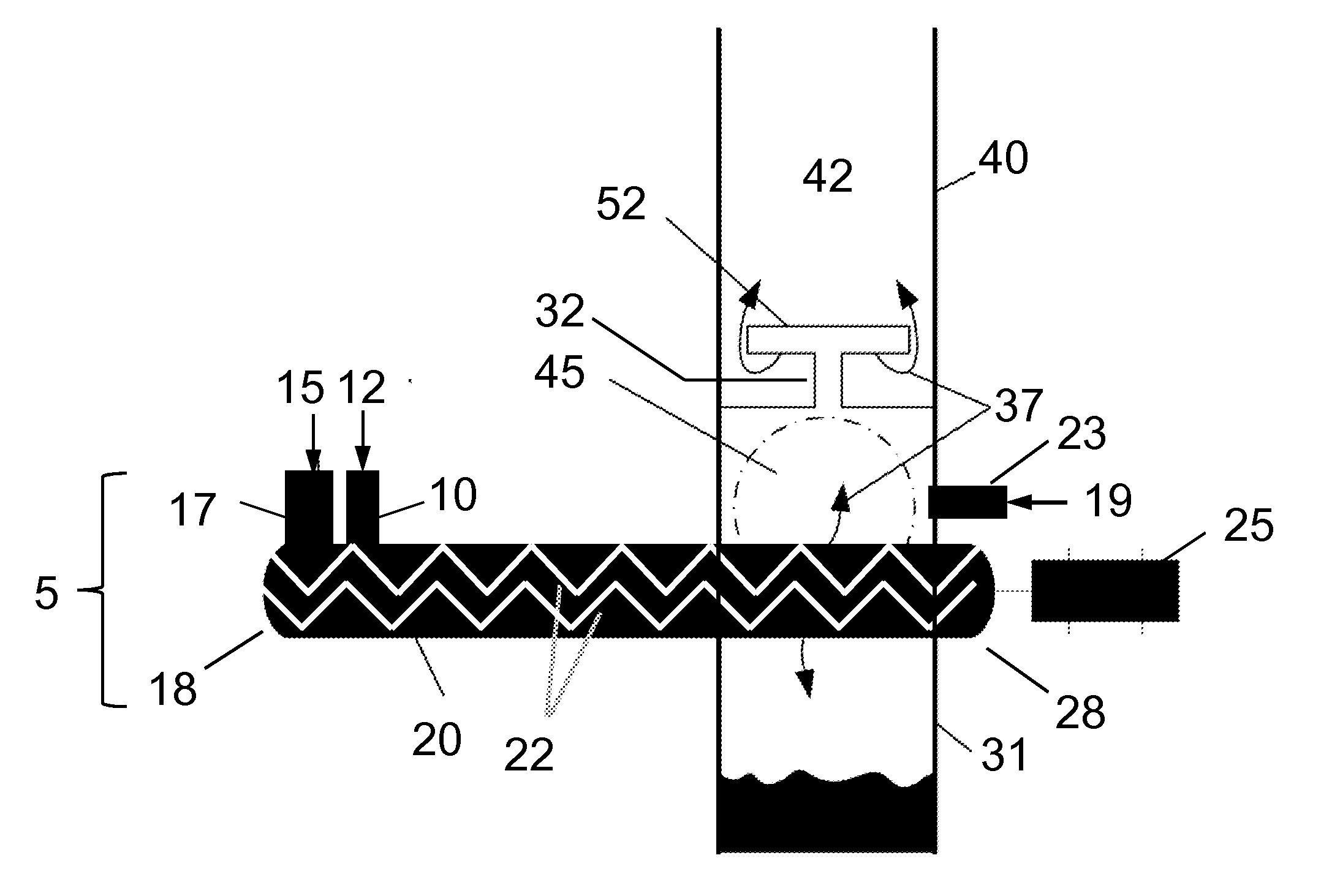 Systems for decreasing char entrainment during pyrolysis