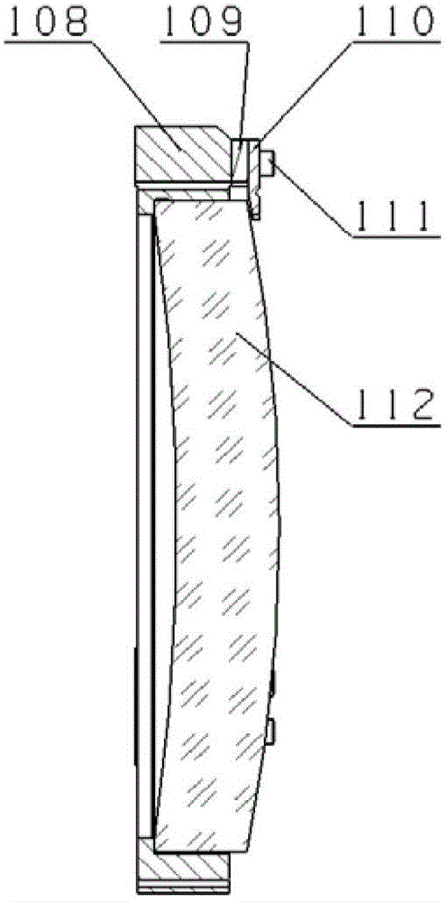 Flexible supporting mechanism for reflector of spatial optical remote sensor