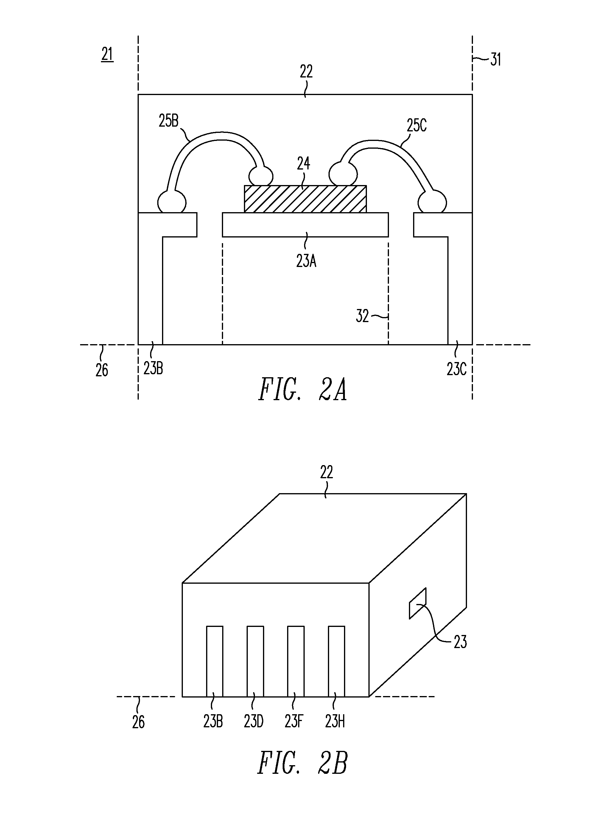 Low Profile Leaded Semiconductor Package