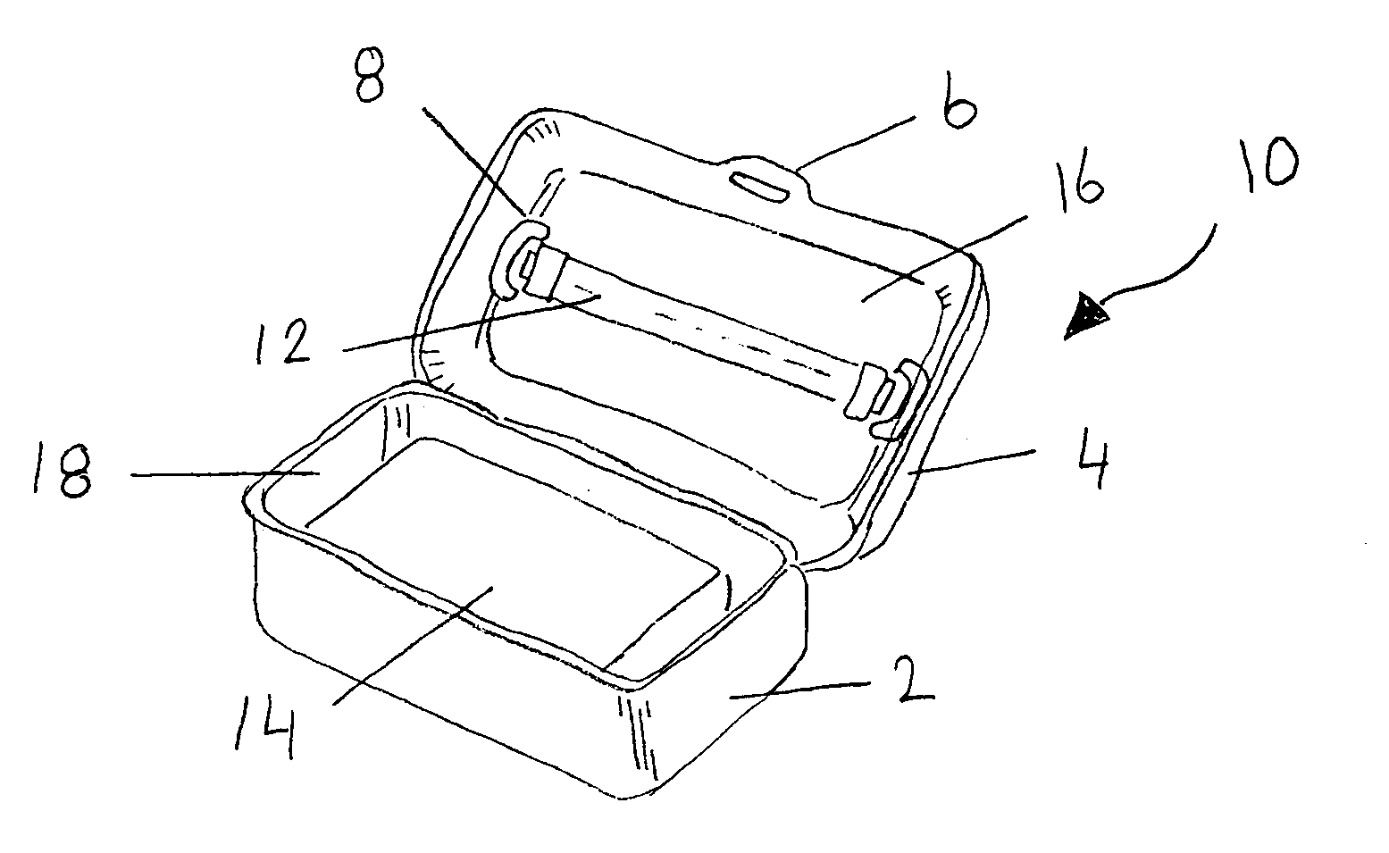 Ultra-violet sponge holder