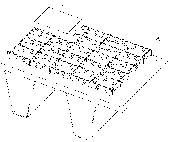 High-performance steel bridge deck structure