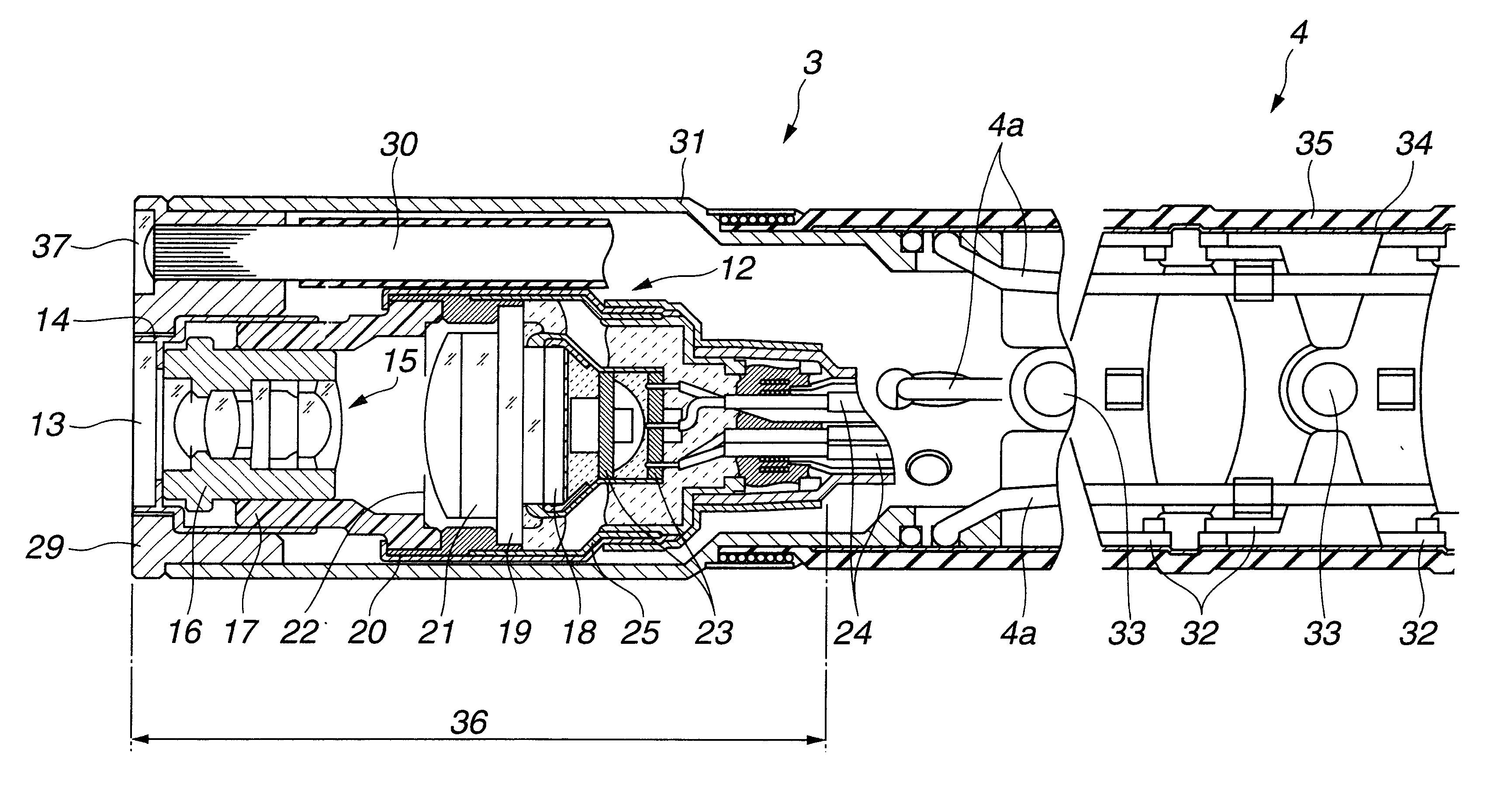 Endoscope having resistance to high-temperature and high-pressure steam