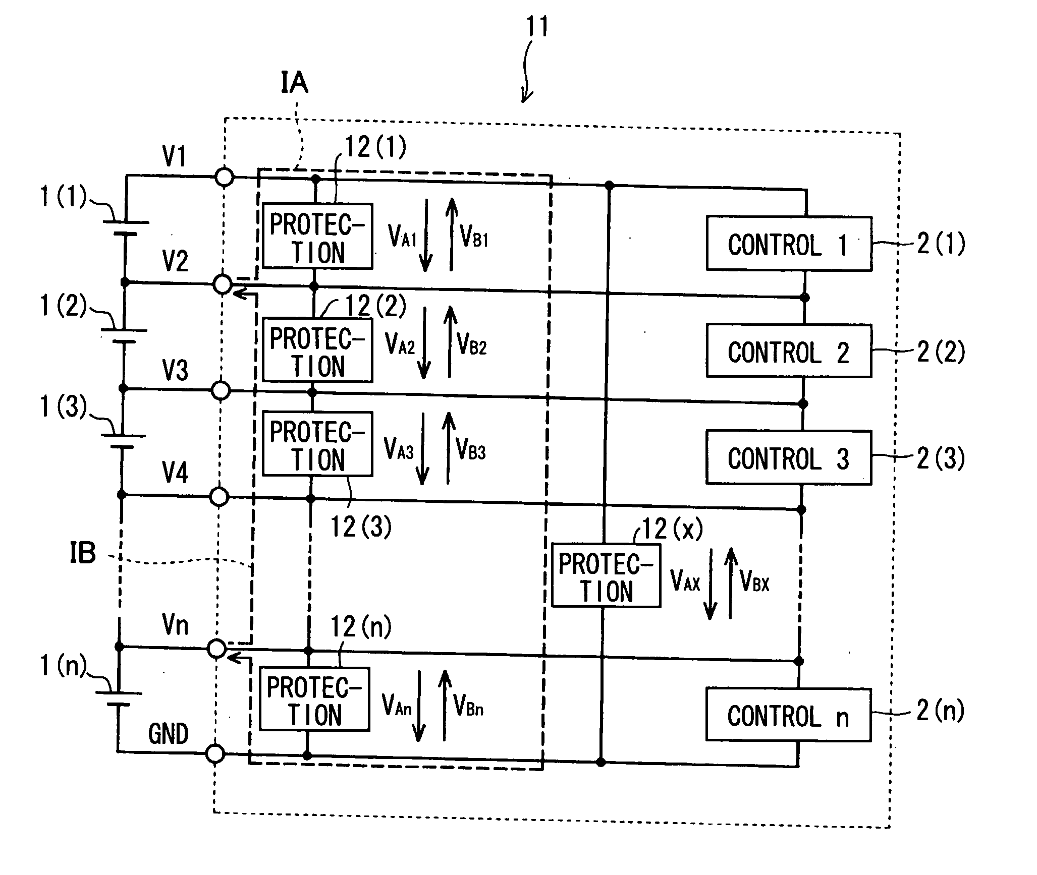 Multistage series circuit system