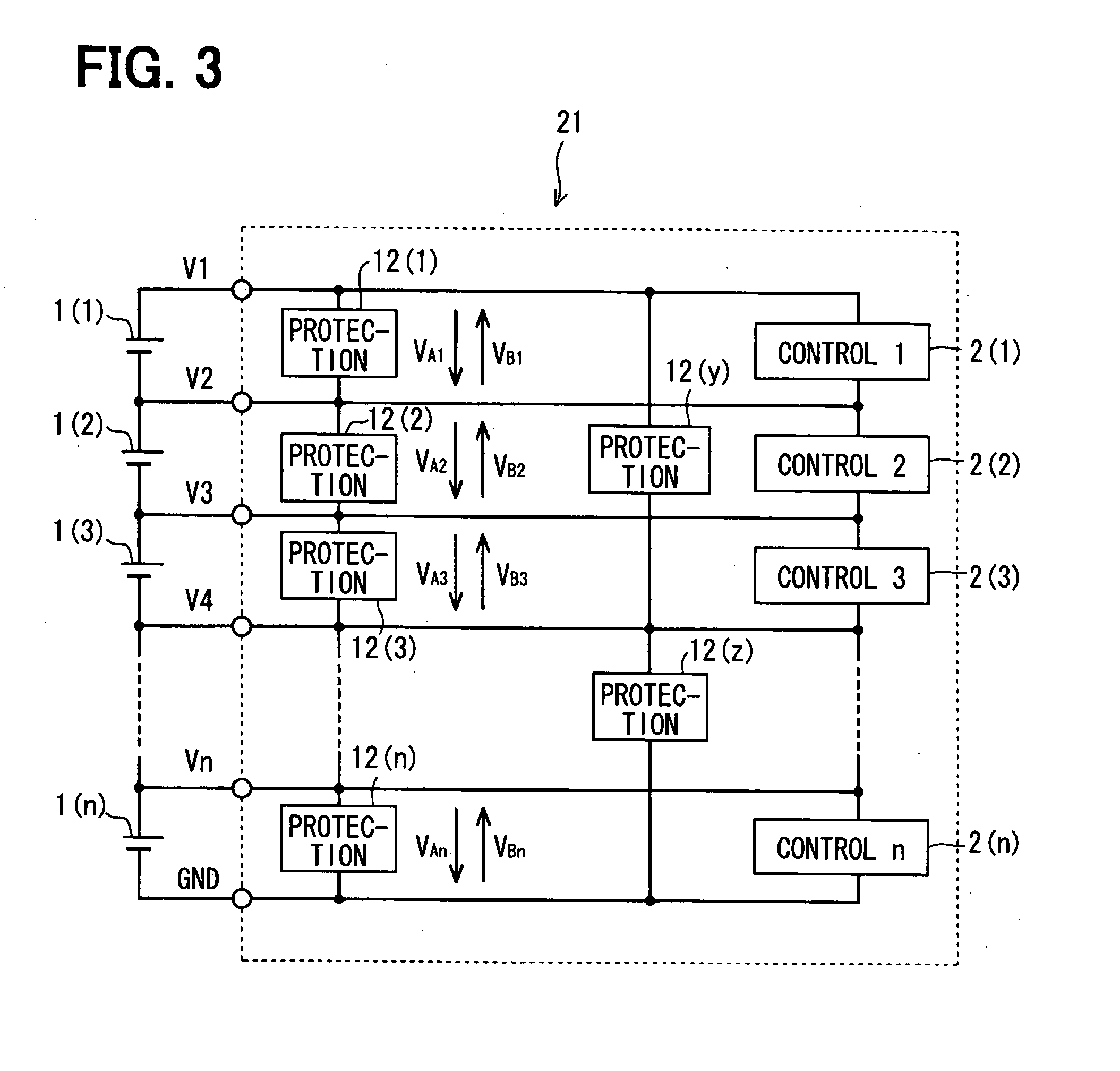 Multistage series circuit system