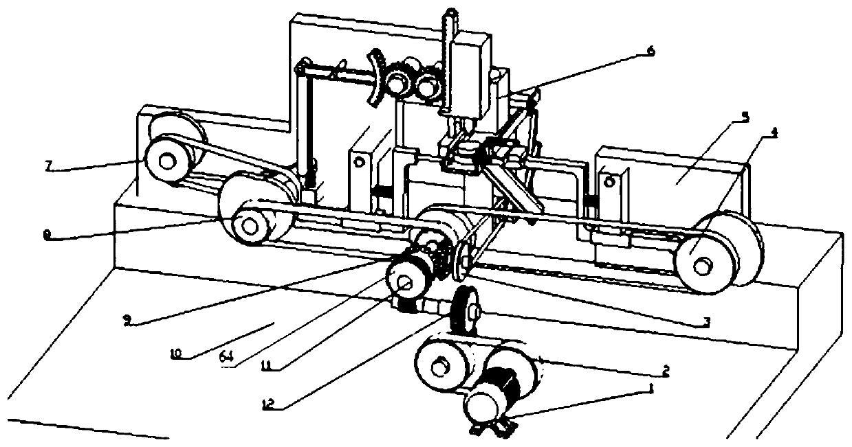 A semi-automatic drilling machine