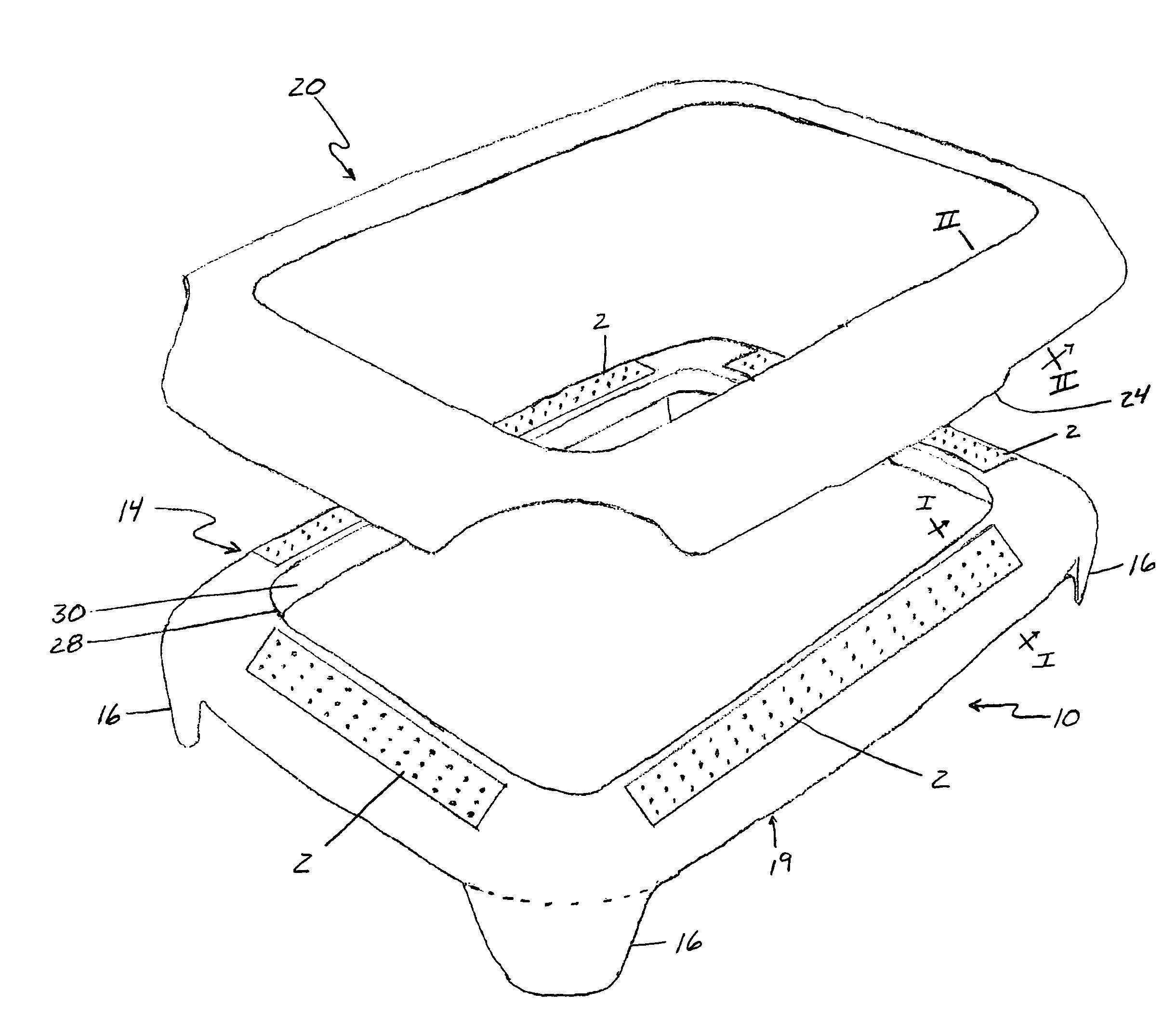 Needle punch stretch hoop