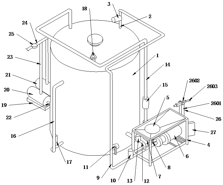 Salt dissolving brine system