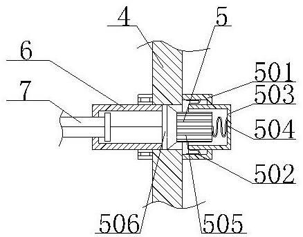 Medical radiography assistance device for radiology department and use method