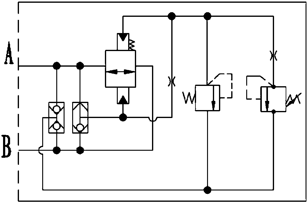 Bidirectional pilot-operated type pressure regulating valve