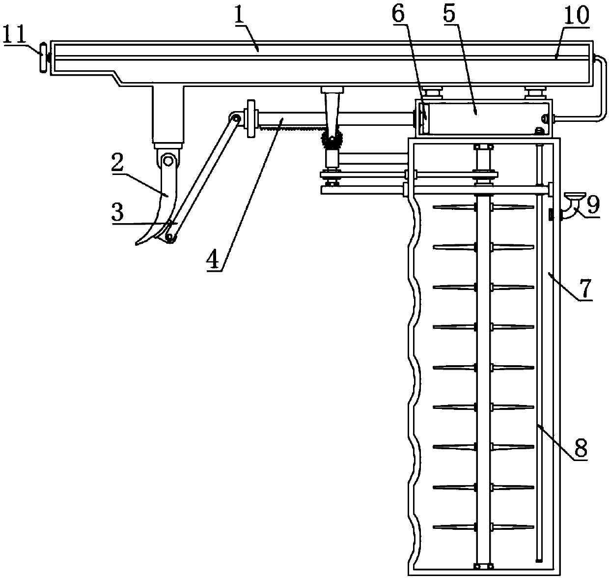 Surgical care wound drug applying device