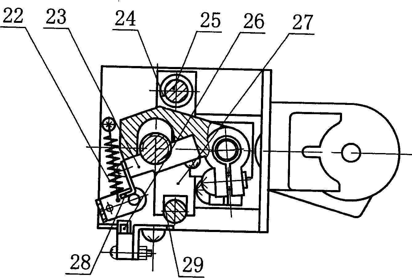 Alarming transmission device for syring inaccurate installation