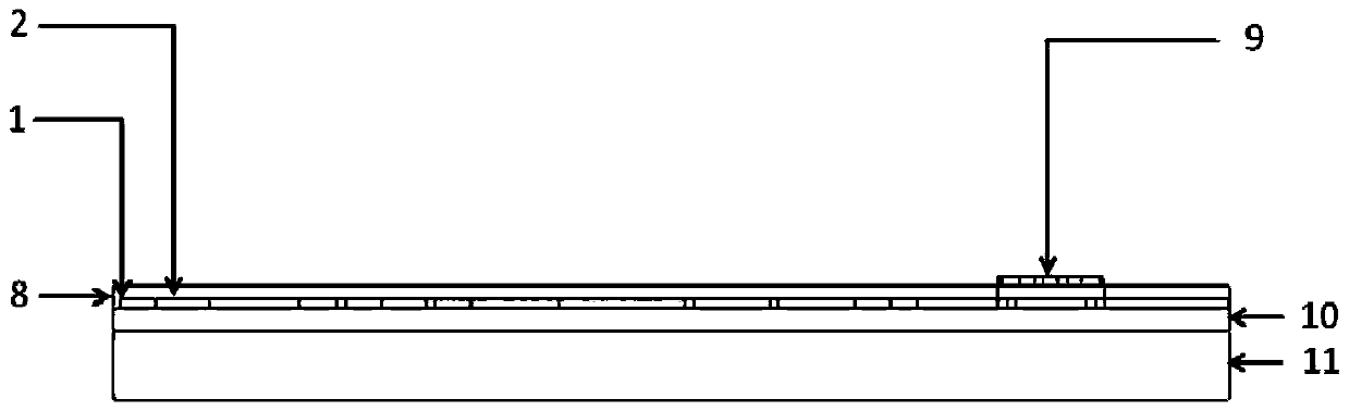 An integrated biosensor and its preparation method