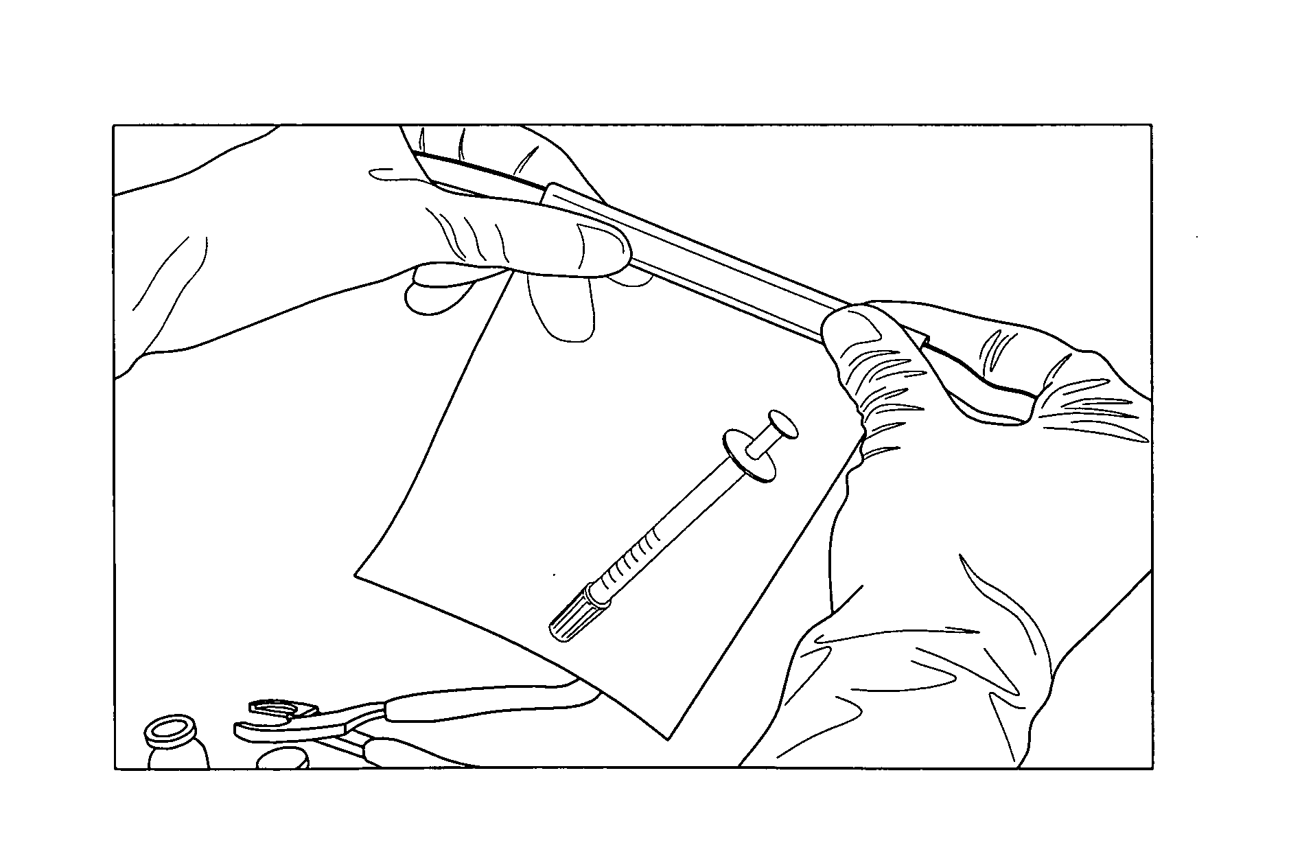 Method of preparing multiple doses of a pharmaceutical solution from a single-dose