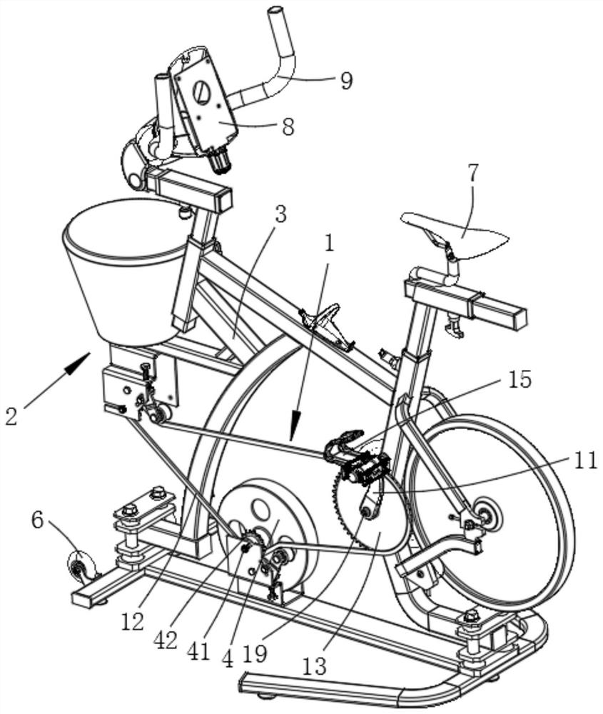 Spinning bicycle