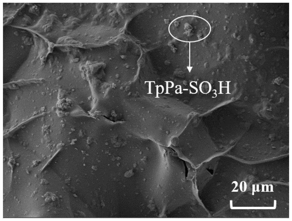 COF/CS aerogel, preparation method and application thereof