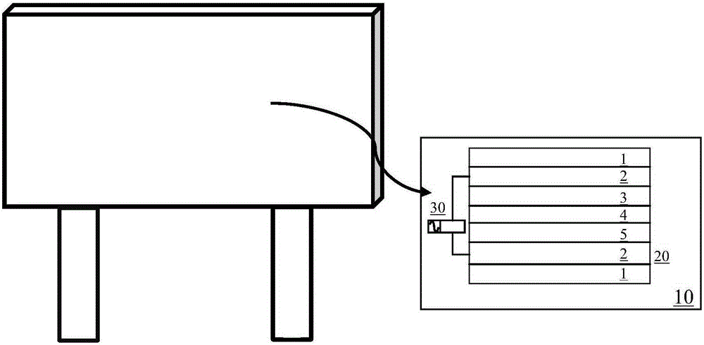 Parking lot information display board capable of adjusting brightness and manufacturing method thereof