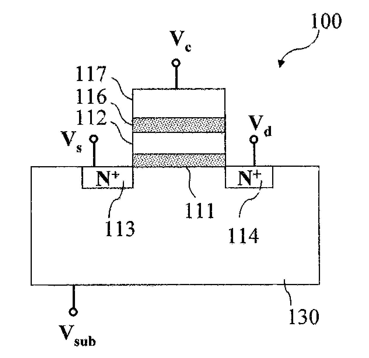 Non-volatile memory low voltage and high speed erasure method