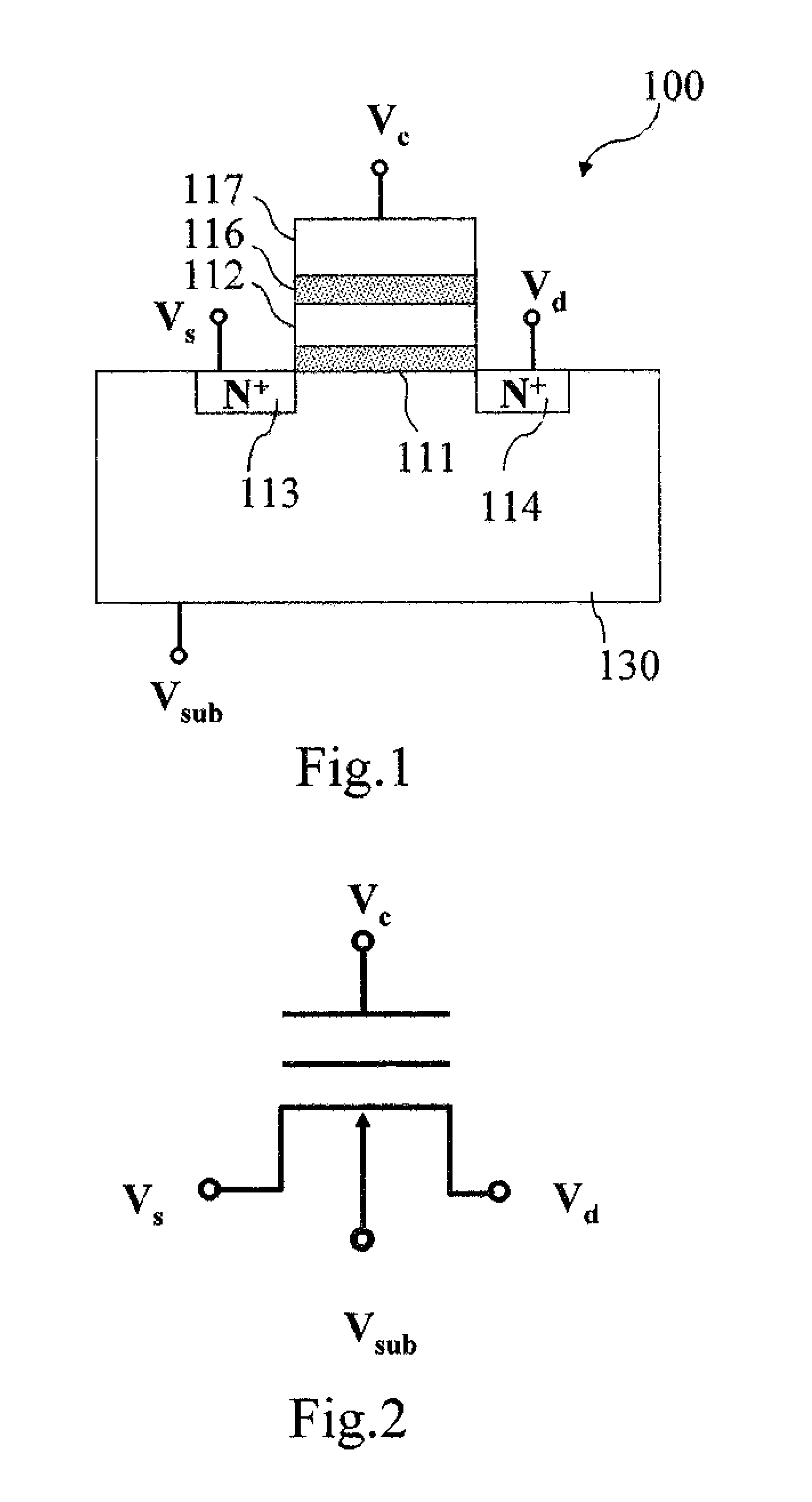 Non-volatile memory low voltage and high speed erasure method