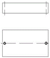 Milling processing technology of solid solution steel double-gooseneck hinge