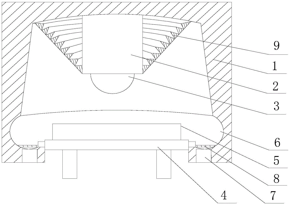 Using method of fragment blocking device used for metal plate cutting