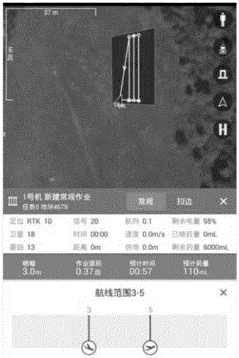 Method and device for determining air route of unmanned plane