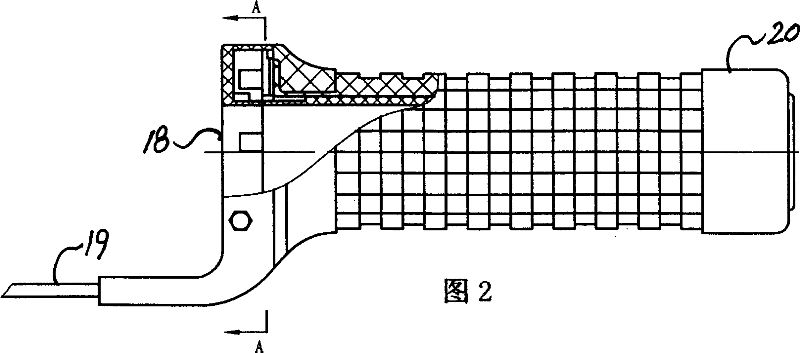 Control device of motorcycle gasoline throttle and intelligence control method thereof