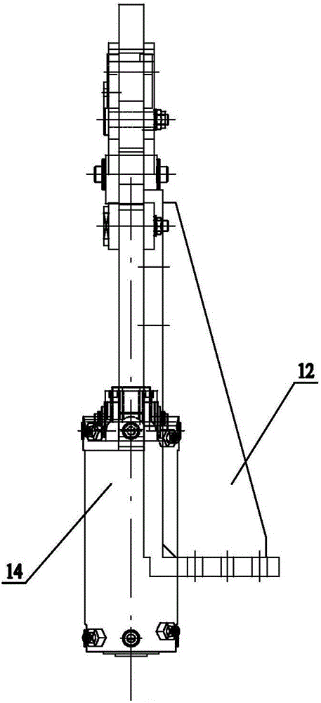 Self-locking clamping mechanism of clamp