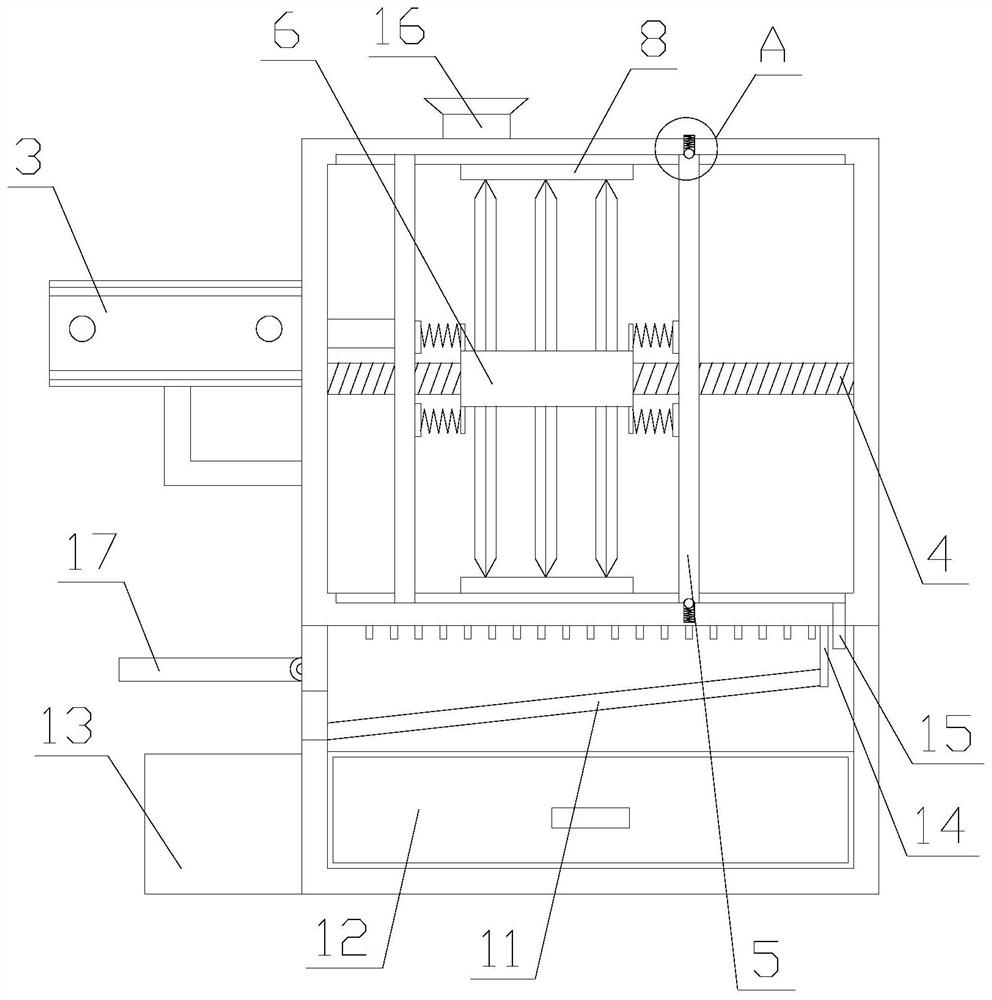 Kitchen waste treatment box