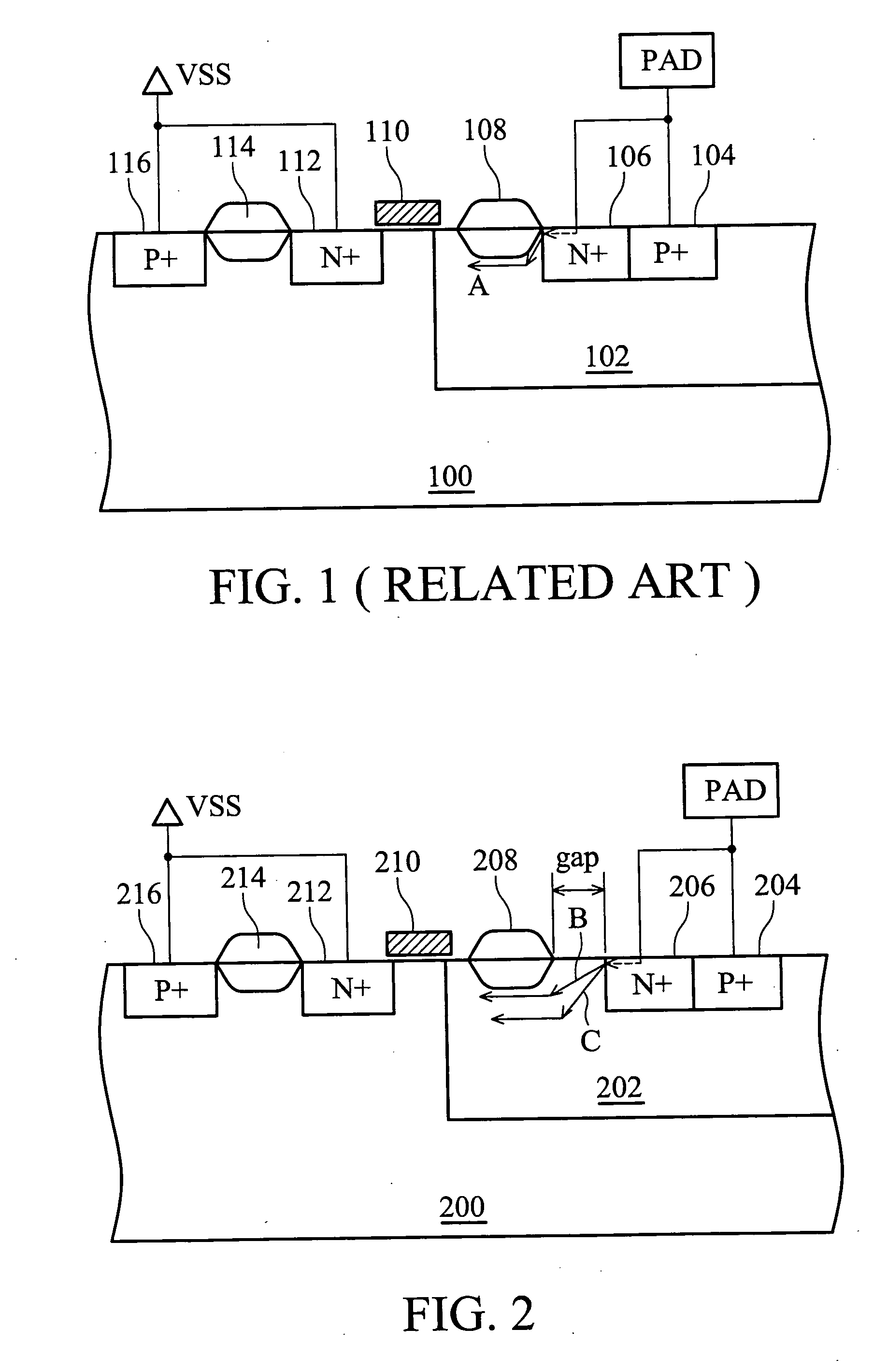 LDMOS transistor with improved ESD protection