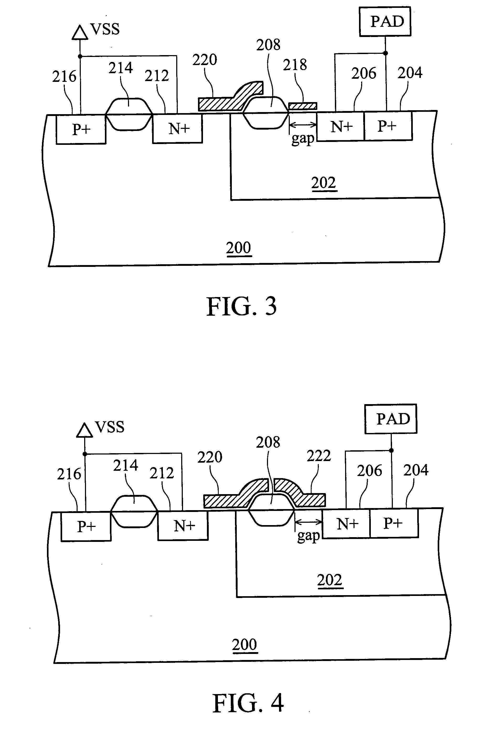 LDMOS transistor with improved ESD protection