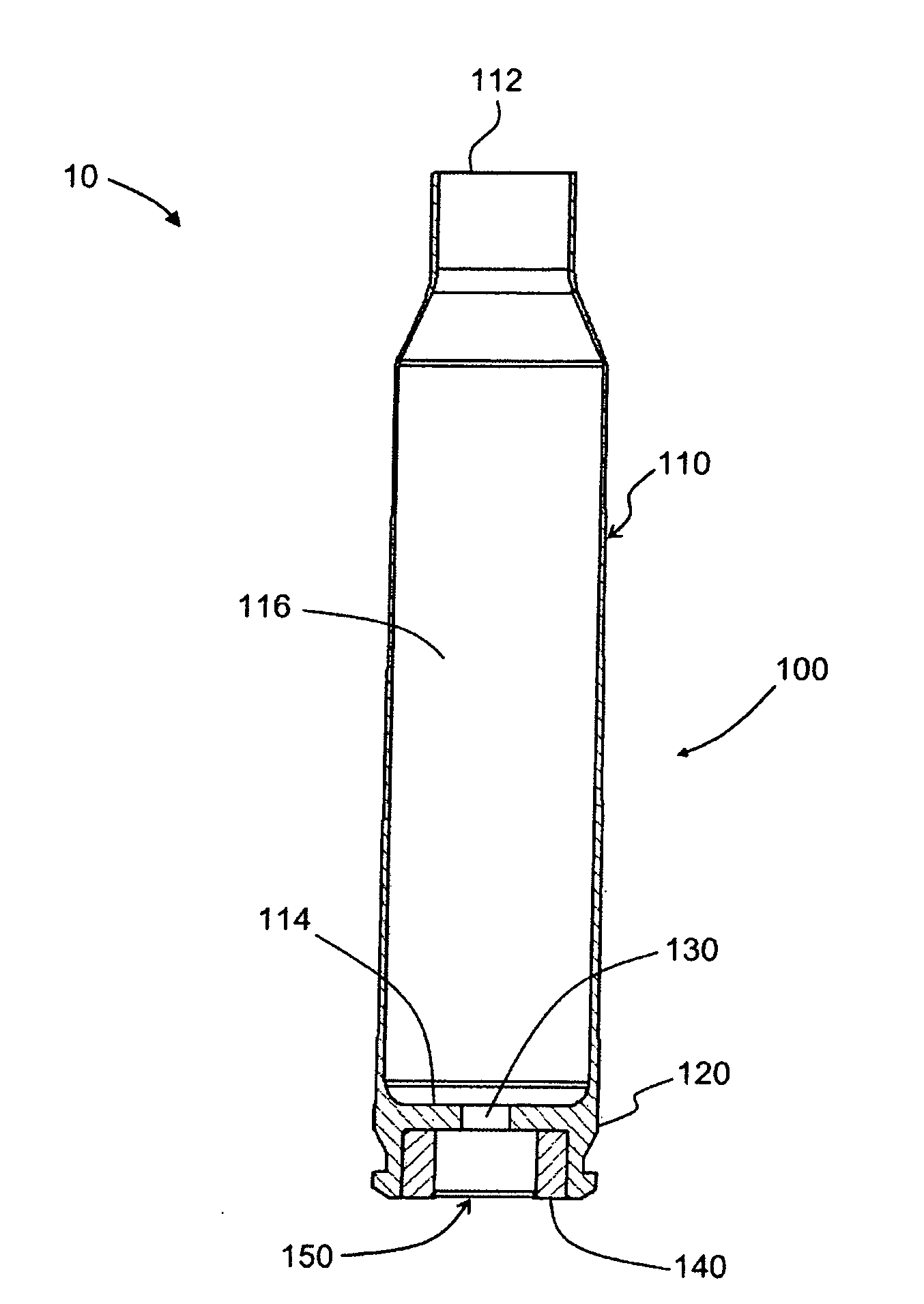 Lightweight cartridge case