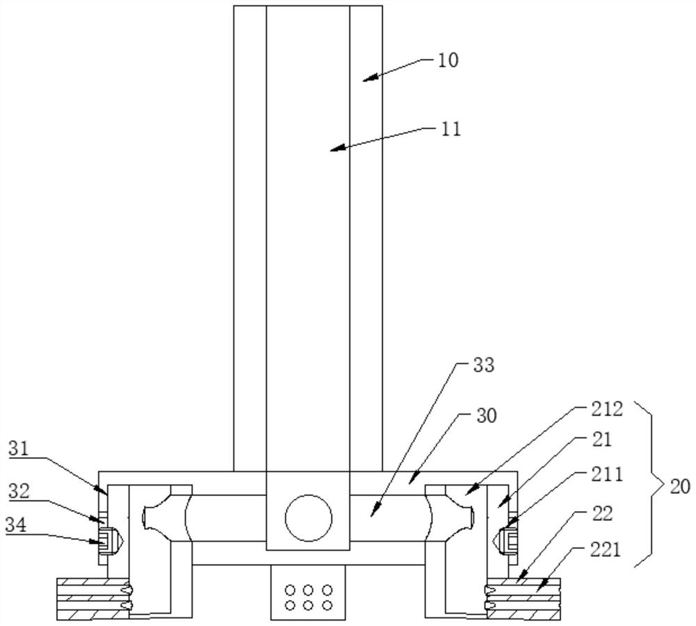 Quick-detachable back chipping device and back chipping equipment for electric arc micro-explosion machining of SiC/Al material